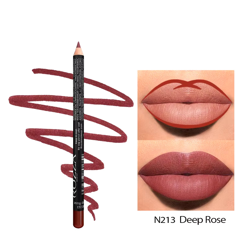 Nude Matte Lip Liner – Waterproof, Smooth Glide, 14 Stunning Shades