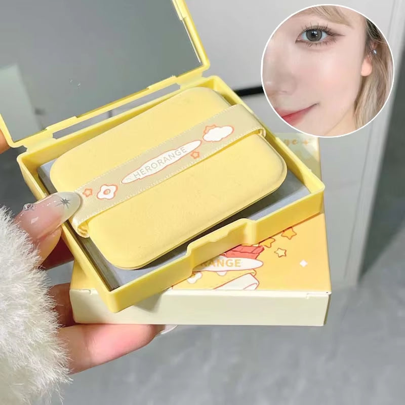 100 Pcs Portable Face Oil Blotting Paper with Mirror - Oil Control & Absorbing Makeup Wipes - Nalunaura