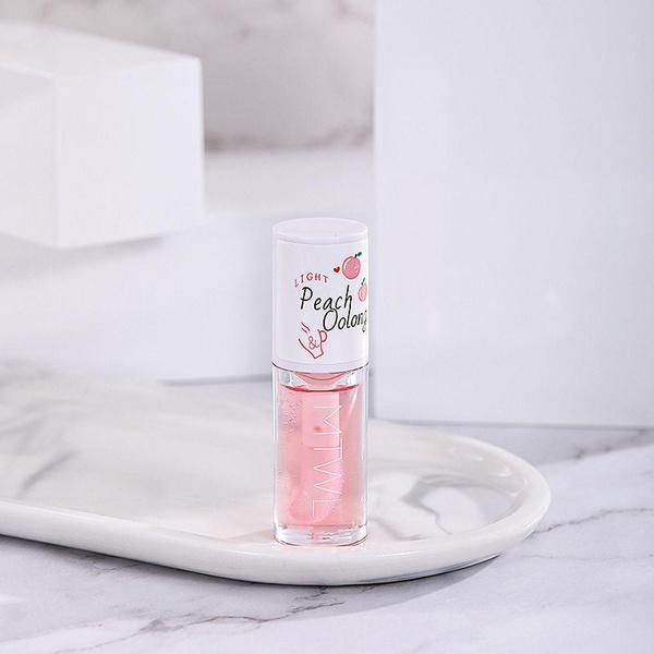 Peachy Honey Lip Oil – Glossy, Hydrated Lips