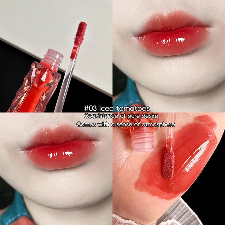 Hydrating Mirror Lip Gloss – Long-Lasting & Waterproof Shine