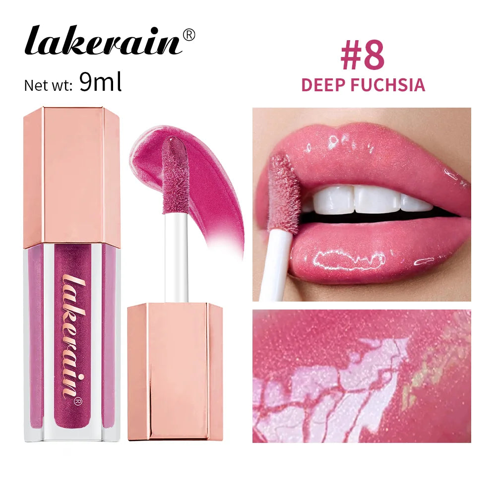 Crystal Glow Diamond Lip Gloss – Radiant Colors with a Touch of Glamour