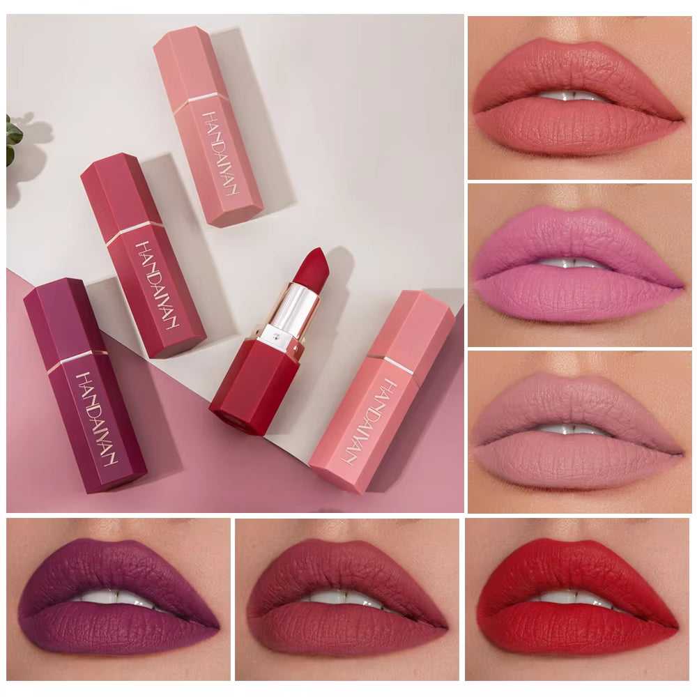 Velvet Matte Lipstick – Nude & Misty Matte Shades
