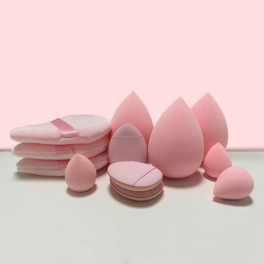 12-Piece Soft Makeup Sponge Set – For Blending, Setting & Everyday Glam
