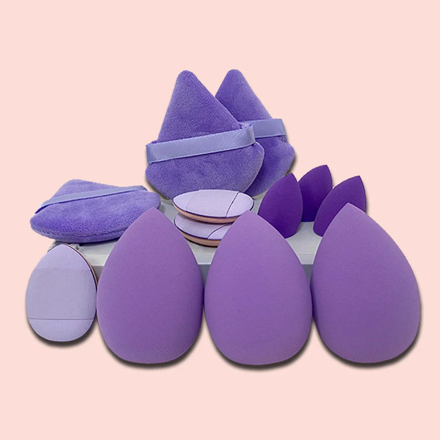 12-Piece Soft Makeup Sponge Set – For Blending, Setting & Everyday Glam