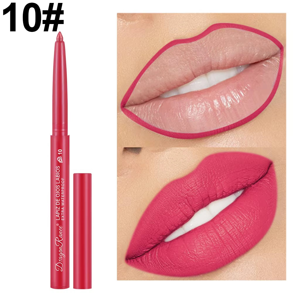 Waterproof Matte Lip Liner | Long-Lasting · Hydrating · Twist-Up Design