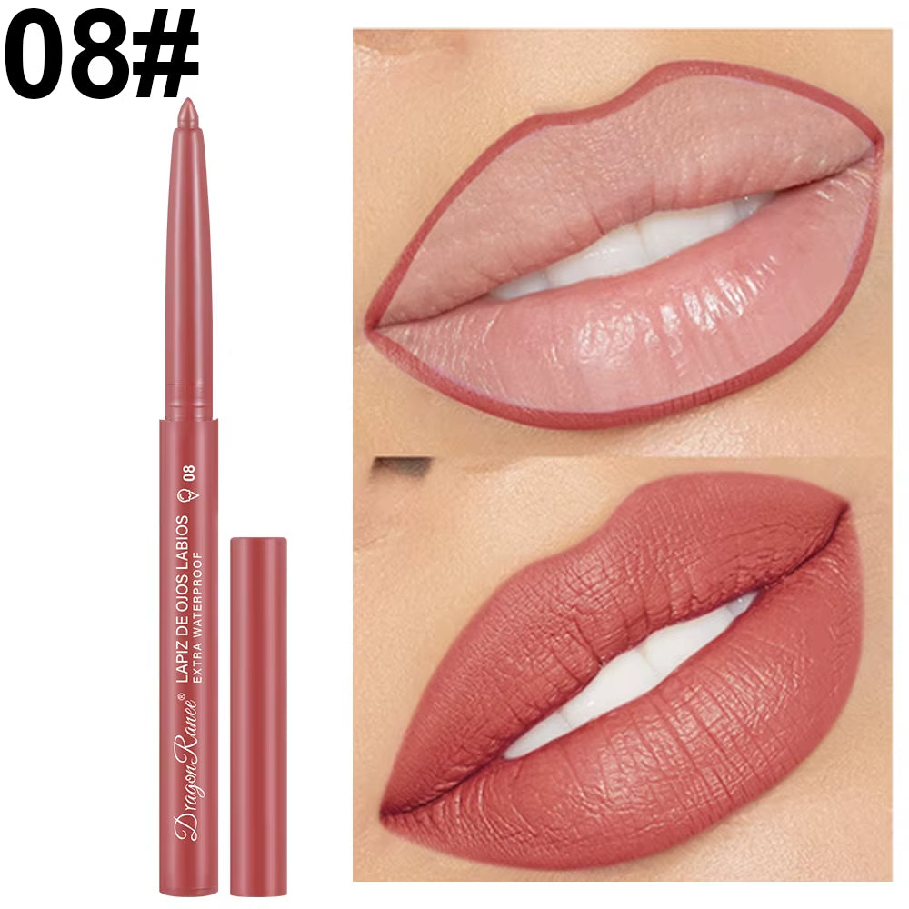 Waterproof Matte Lip Liner | Long-Lasting · Hydrating · Twist-Up Design