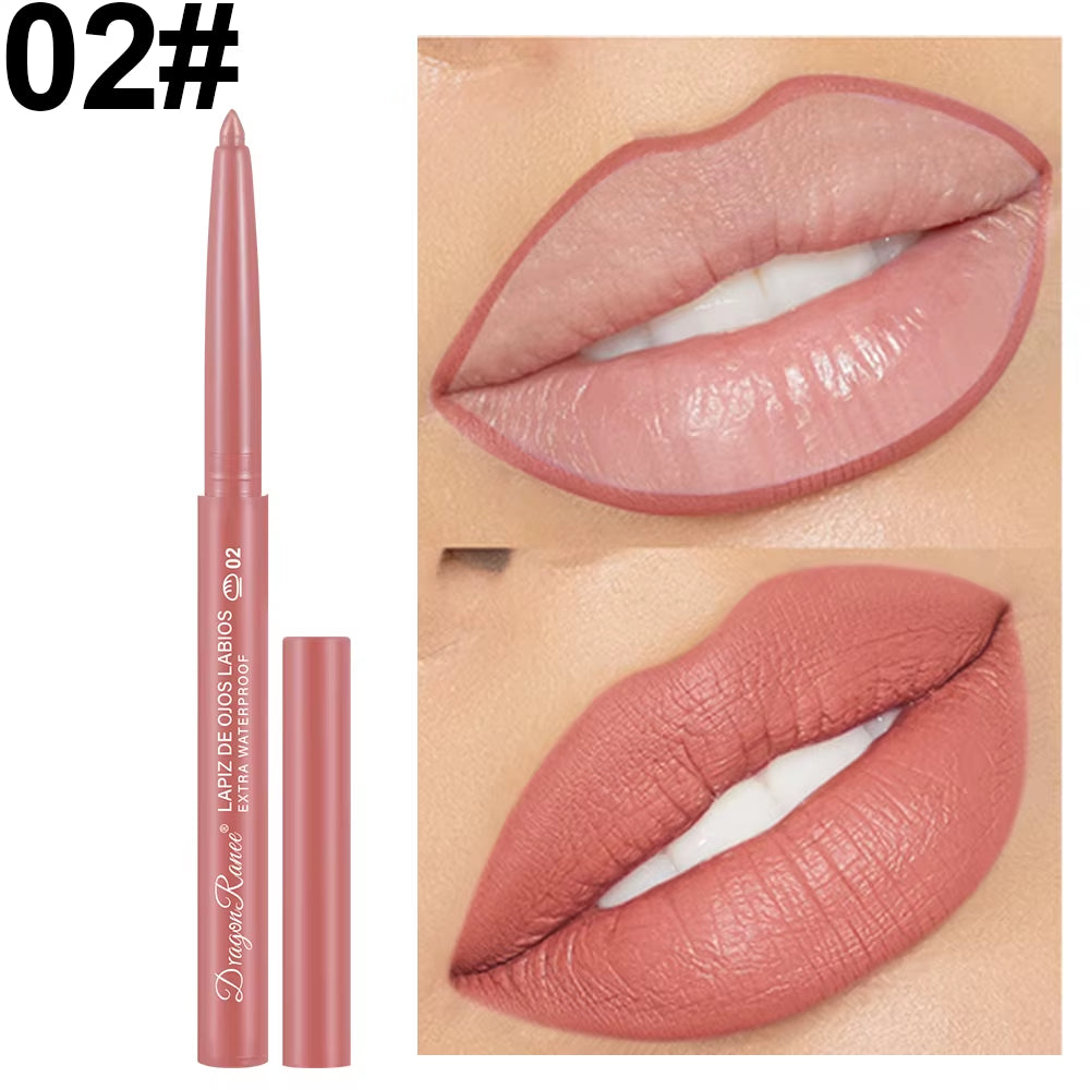 Waterproof Matte Lip Liner | Long-Lasting · Hydrating · Twist-Up Design
