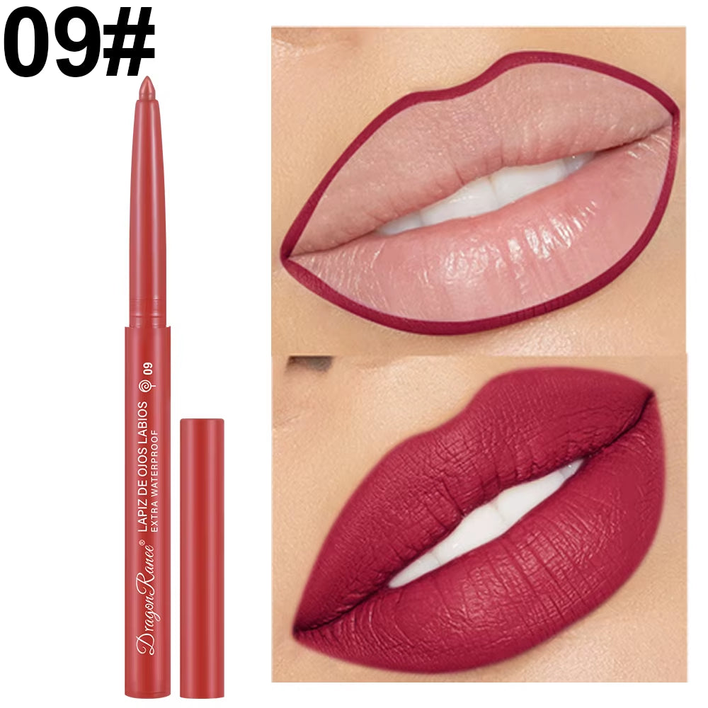 Waterproof Matte Lip Liner | Long-Lasting · Hydrating · Twist-Up Design
