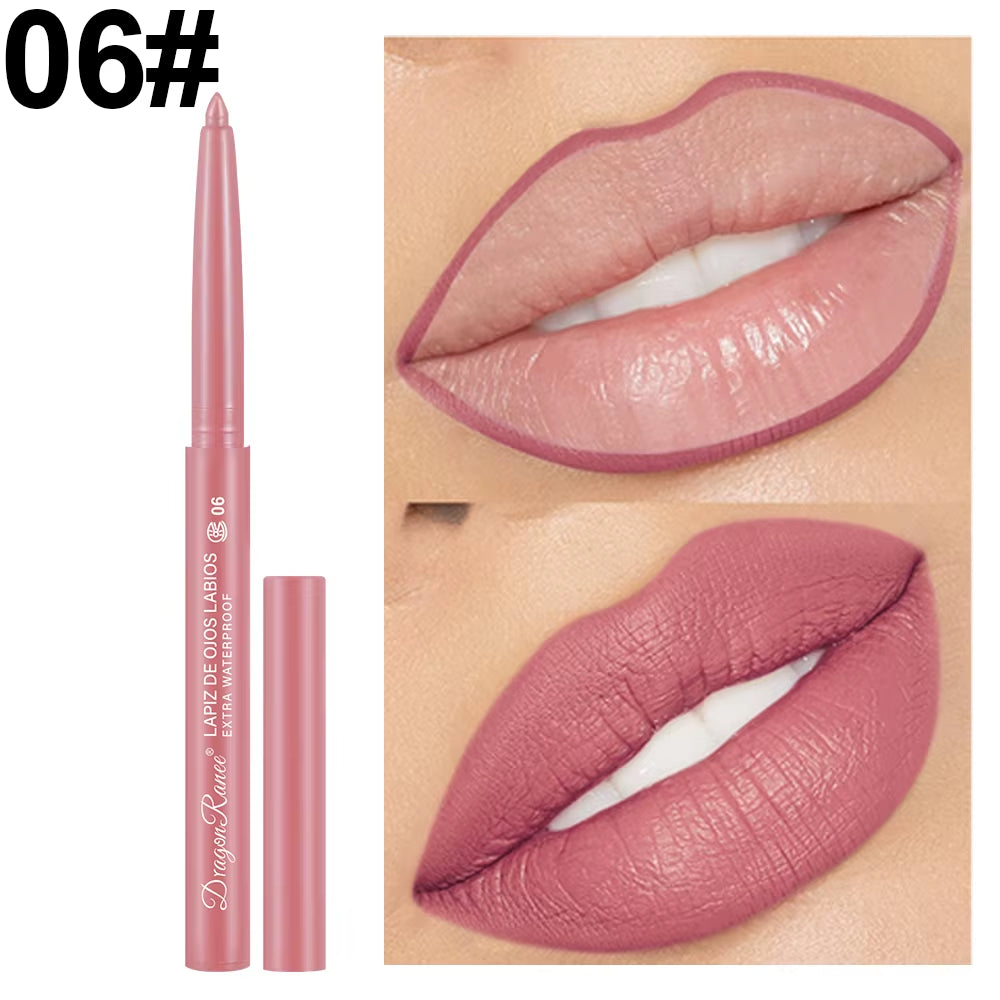 Waterproof Matte Lip Liner | Long-Lasting · Hydrating · Twist-Up Design