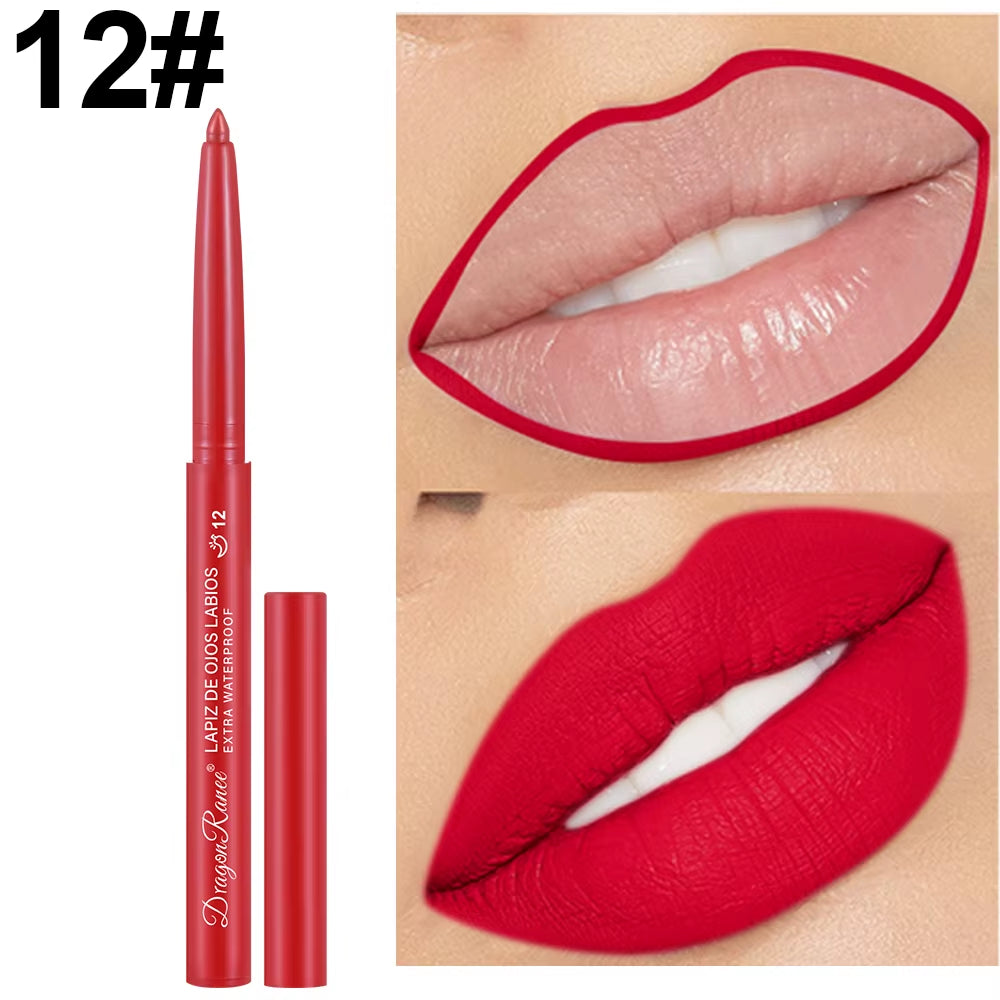Waterproof Matte Lip Liner | Long-Lasting · Hydrating · Twist-Up Design