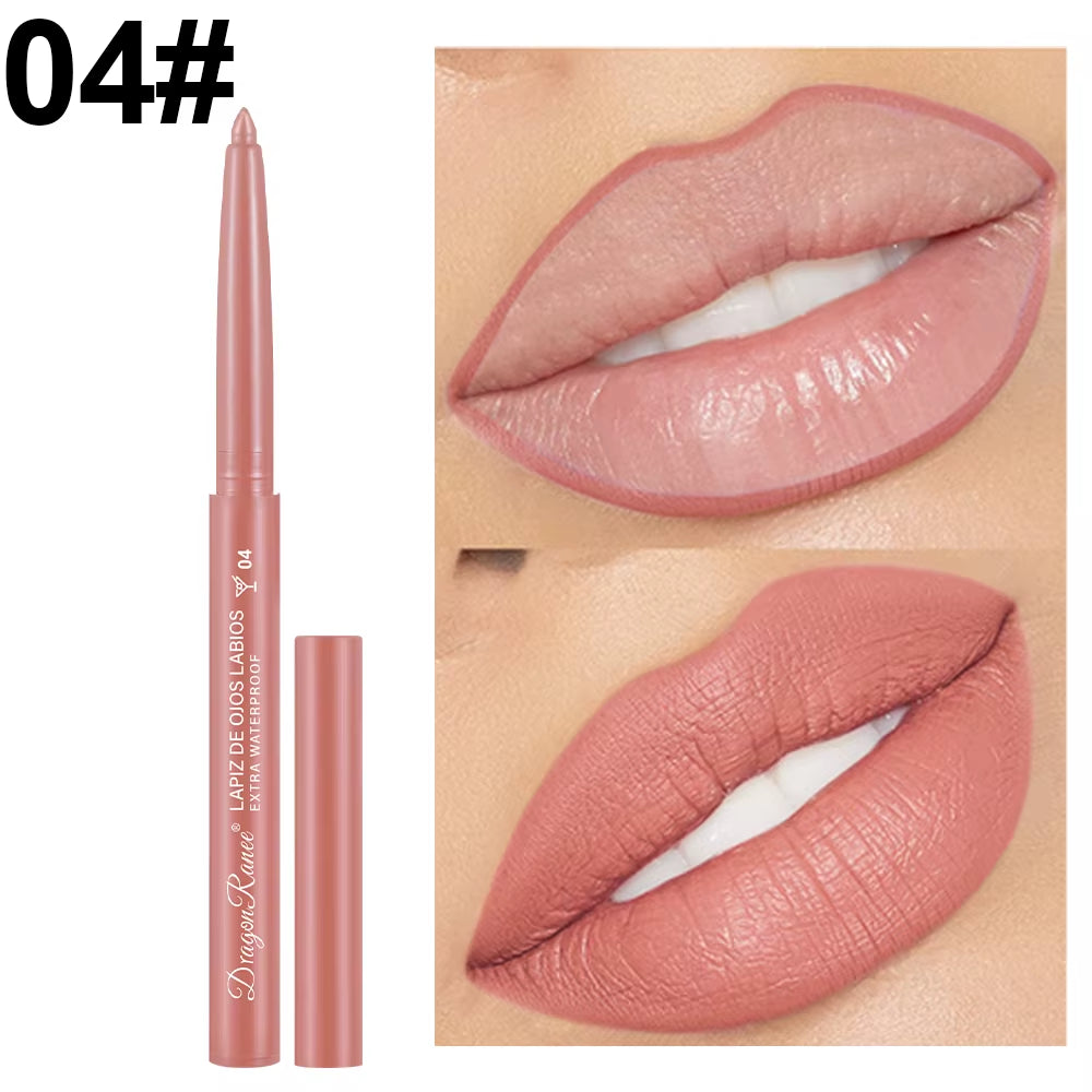 Waterproof Matte Lip Liner | Long-Lasting · Hydrating · Twist-Up Design