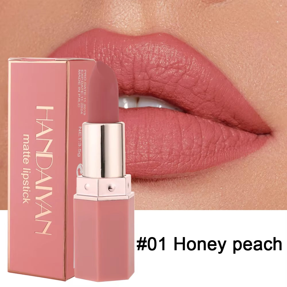 Velvet Matte Lipstick – Nude & Misty Matte Shades