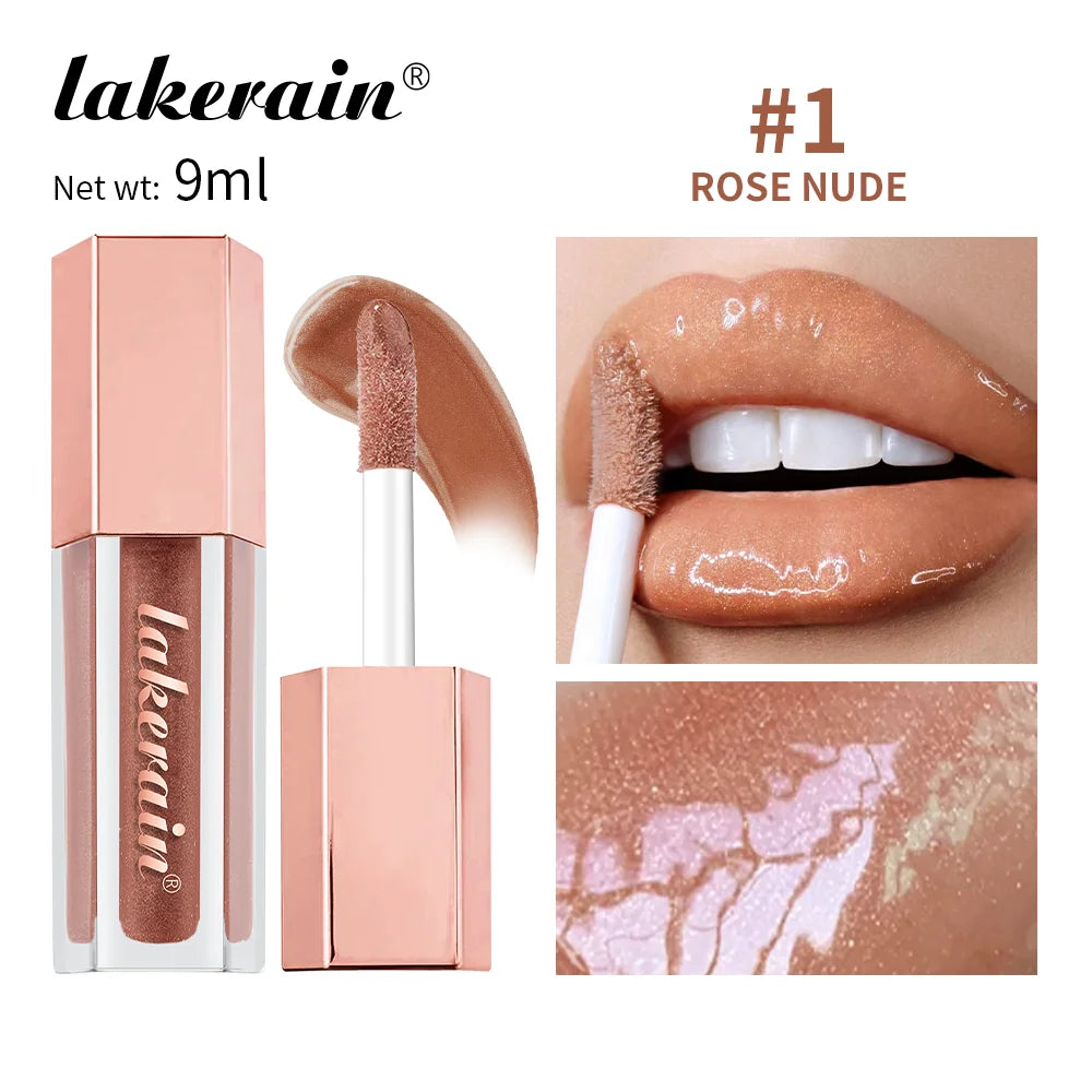 Crystal Glow Diamond Lip Gloss – Radiant Colors with a Touch of Glamour
