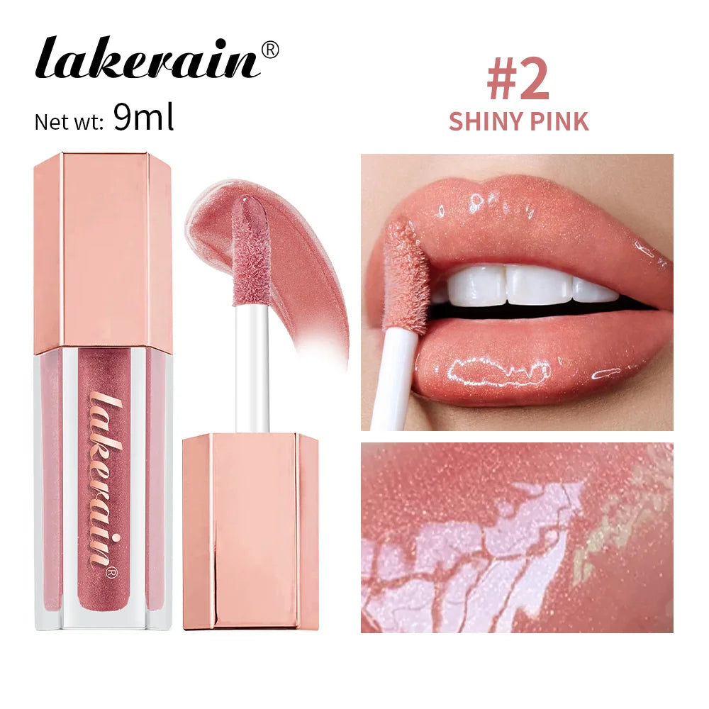 Crystal Glow Diamond Lip Gloss – Radiant Colors with a Touch of Glamour