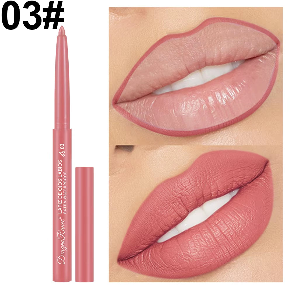 Waterproof Matte Lip Liner | Long-Lasting · Hydrating · Twist-Up Design