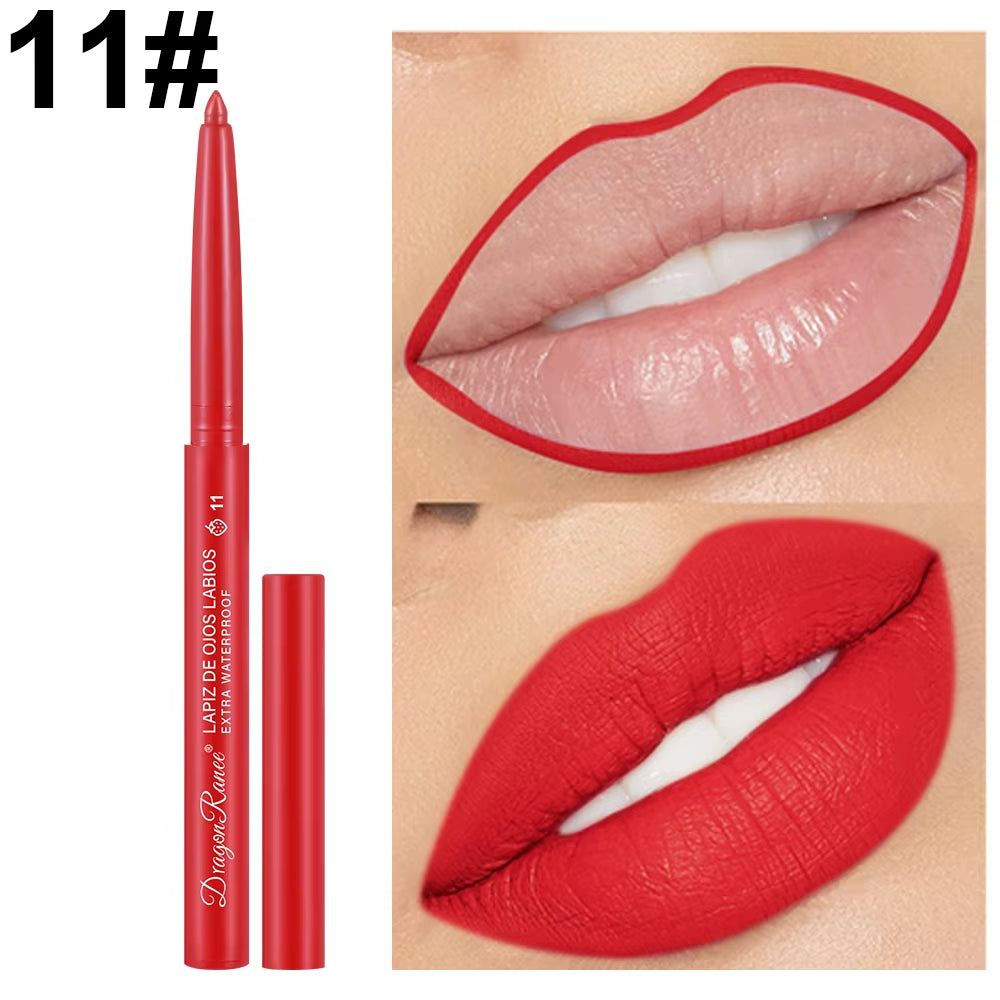 Waterproof Matte Lip Liner | Long-Lasting · Hydrating · Twist-Up Design