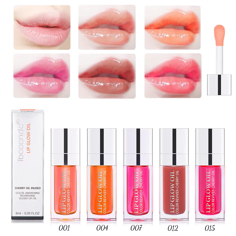Glossy Glow Lip Oil – Plump, Hydrate & Shine