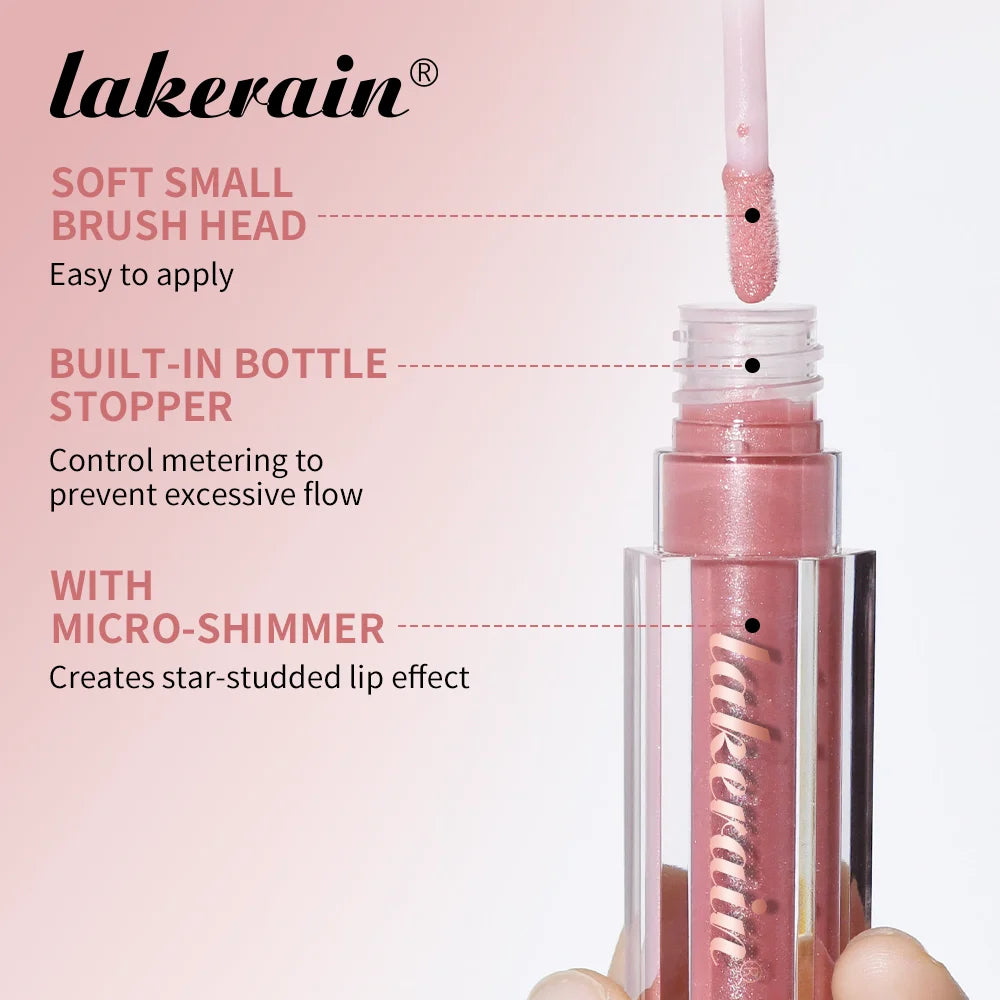 Crystal Glow Diamond Lip Gloss – Radiant Colors with a Touch of Glamour