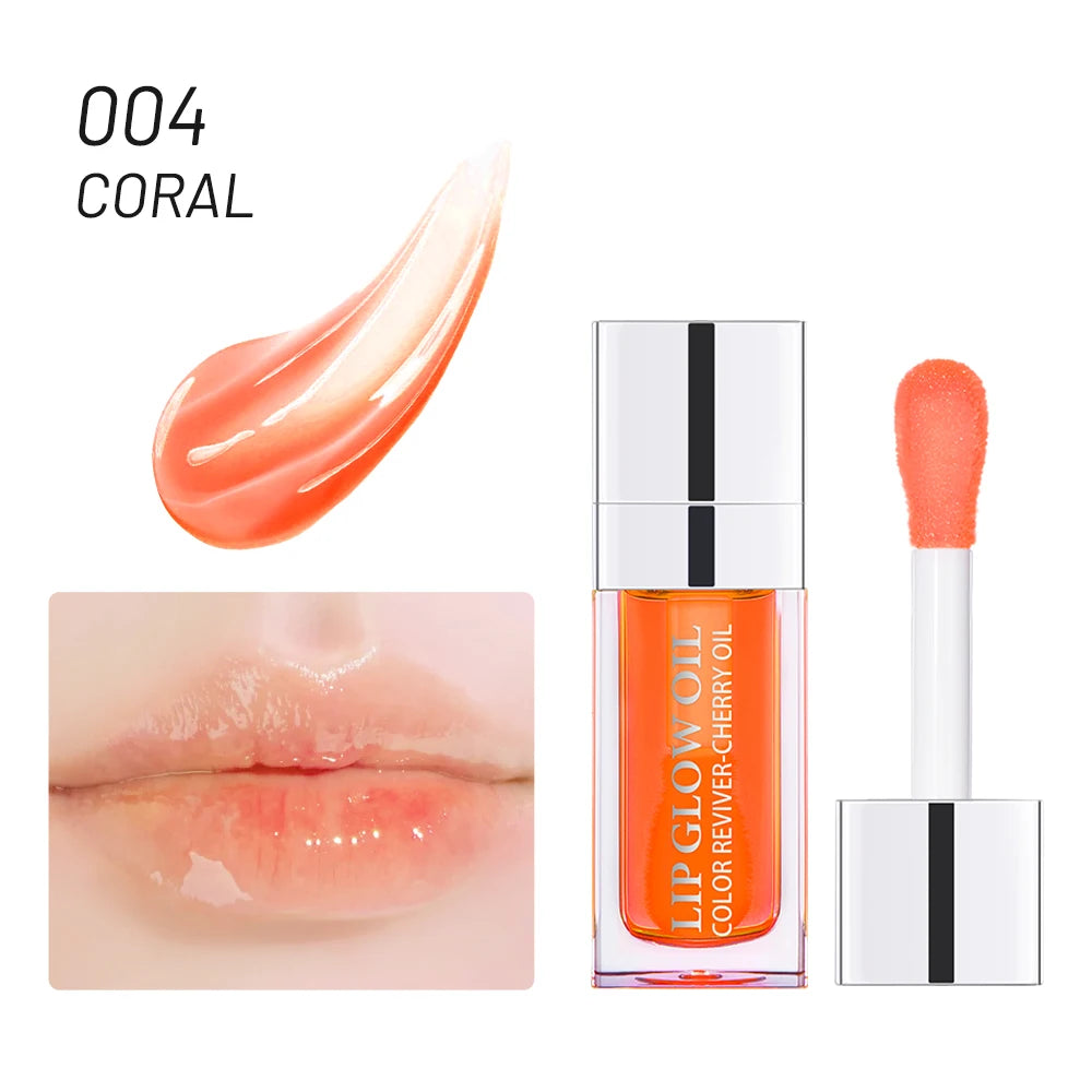 Glossy Glow Lip Oil – Plump, Hydrate & Shine