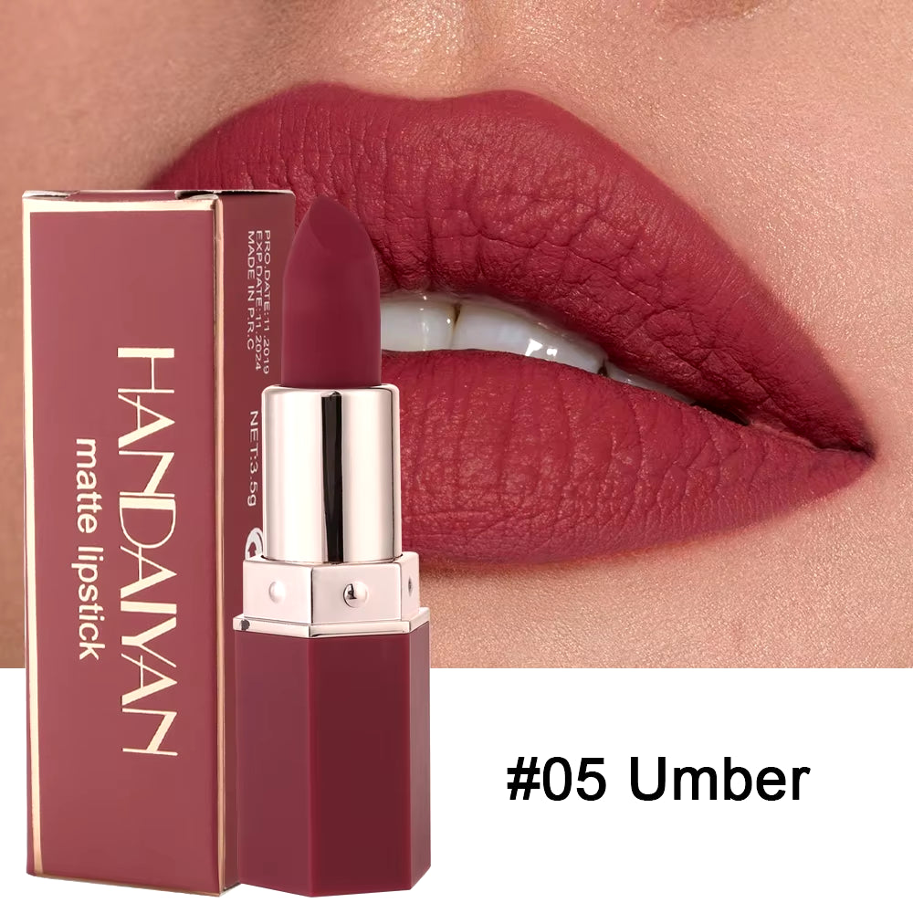 Velvet Matte Lipstick – Nude & Misty Matte Shades