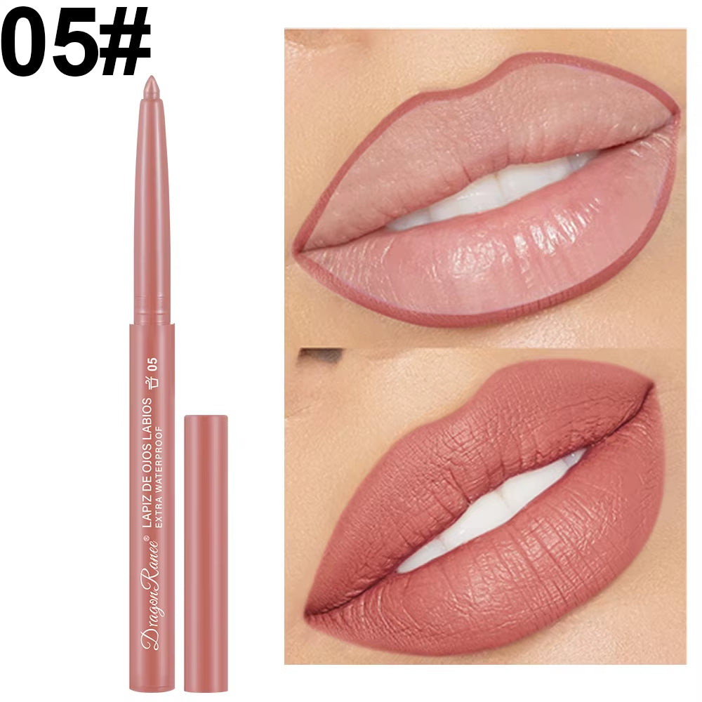 Waterproof Matte Lip Liner | Long-Lasting · Hydrating · Twist-Up Design