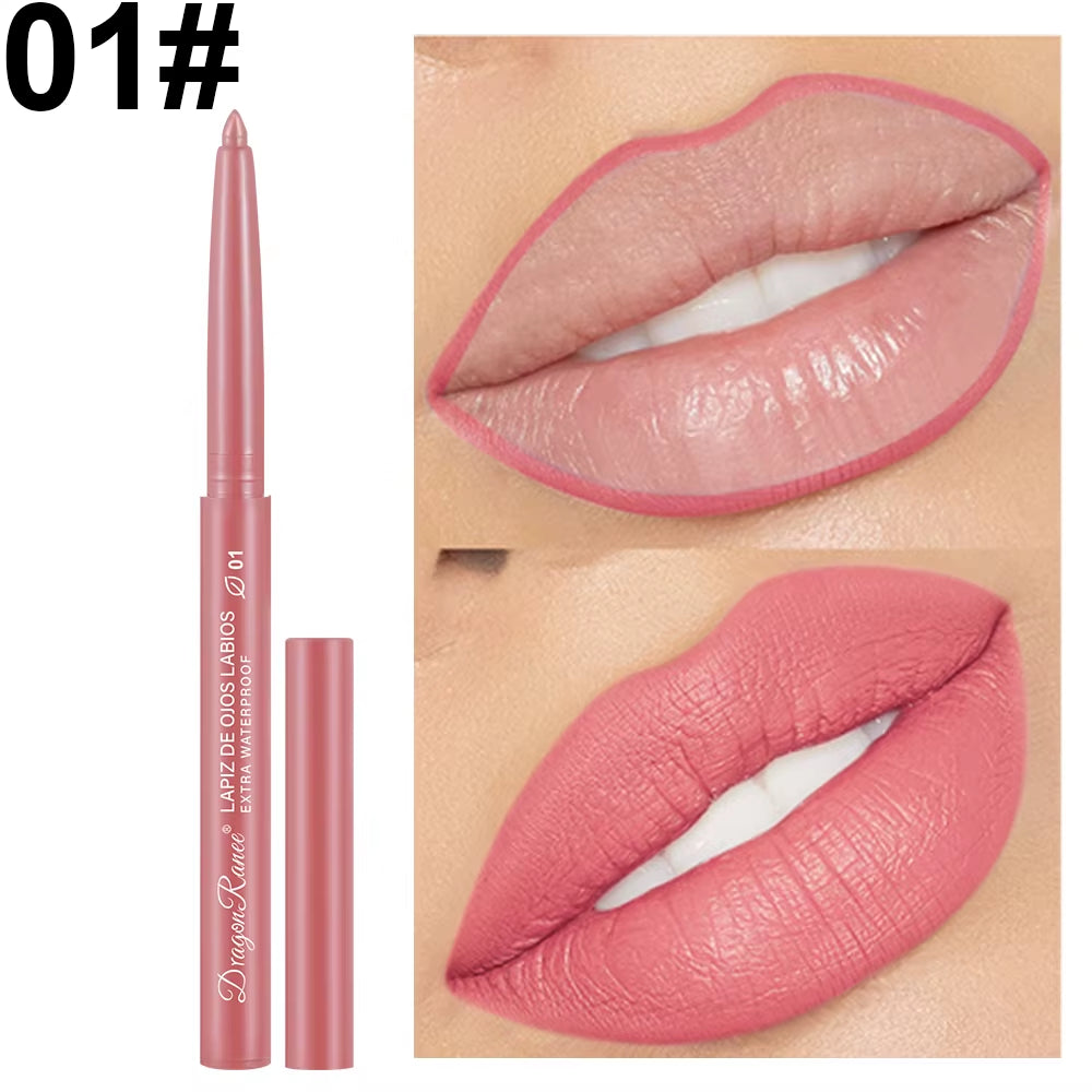 Waterproof Matte Lip Liner | Long-Lasting · Hydrating · Twist-Up Design