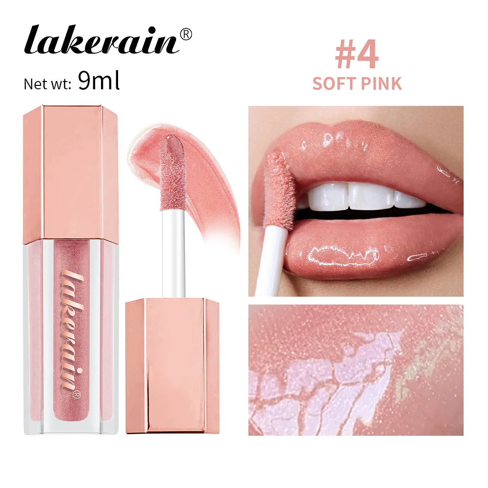Crystal Glow Diamond Lip Gloss – Radiant Colors with a Touch of Glamour